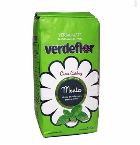 Yerba Mate VERDEFLOR Menta (SENZA TACC)