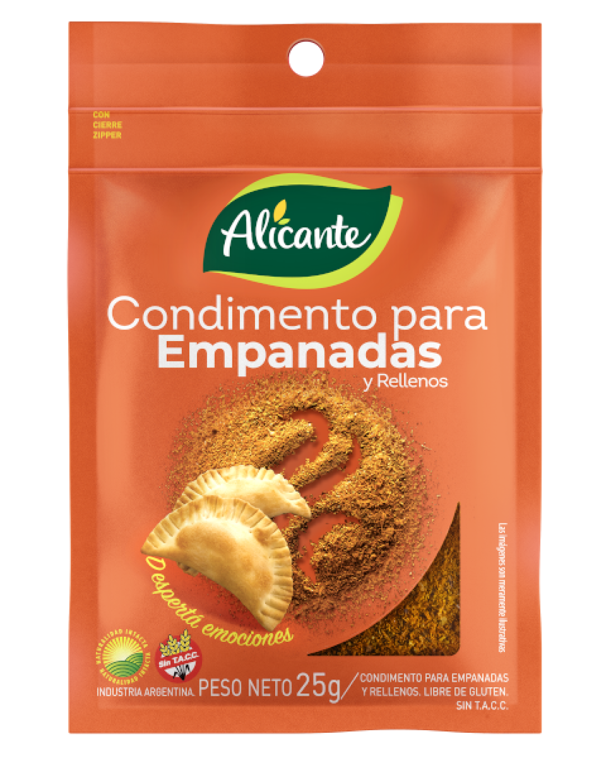 Condimento ALICANTE empanadas (SIN T.A.C.C.)