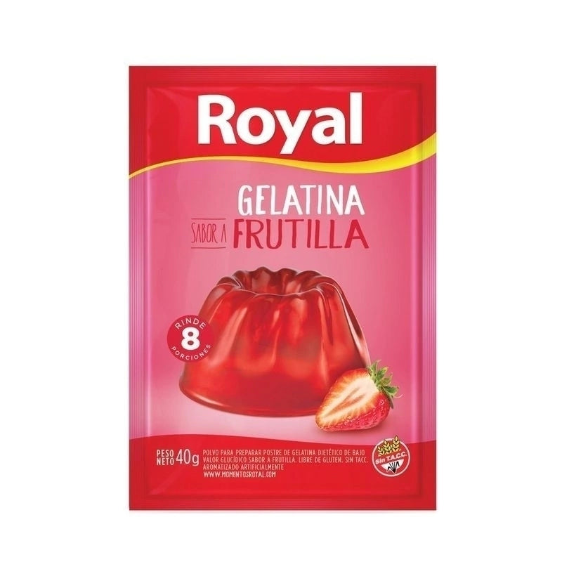 Gelatina ROYAL Frutilla (SIN T.A.C.C)