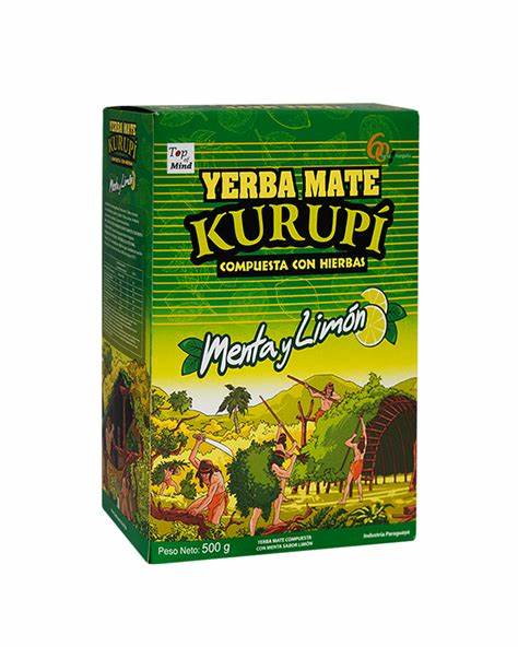 Yerba Mate KURUPI Menta/Limone