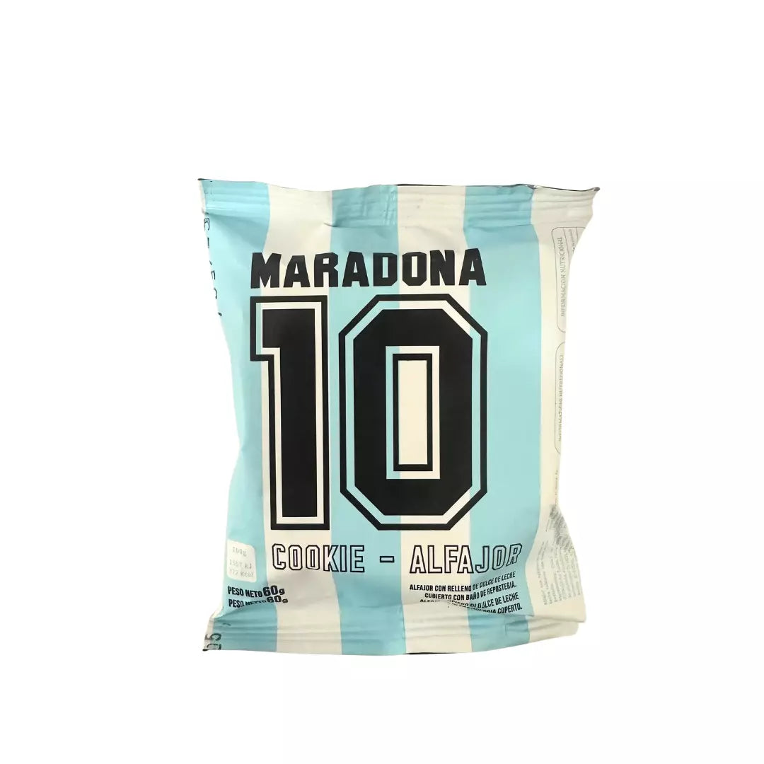 Alfajor MARADONA 10 chocolate