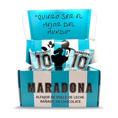 Alfajor MARADONA 10 chocolate