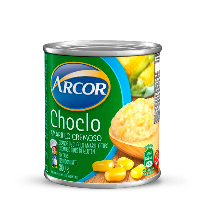 Choclo Cremoso Arcor (SIN T.A.C.C)