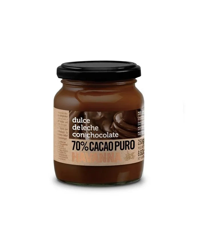 Dulce de leche HAVANNA Cacao 70% ( sin T.A.C.C.)