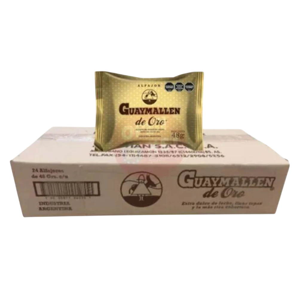 Alfajores GUAYMALLEN chocolate ORO