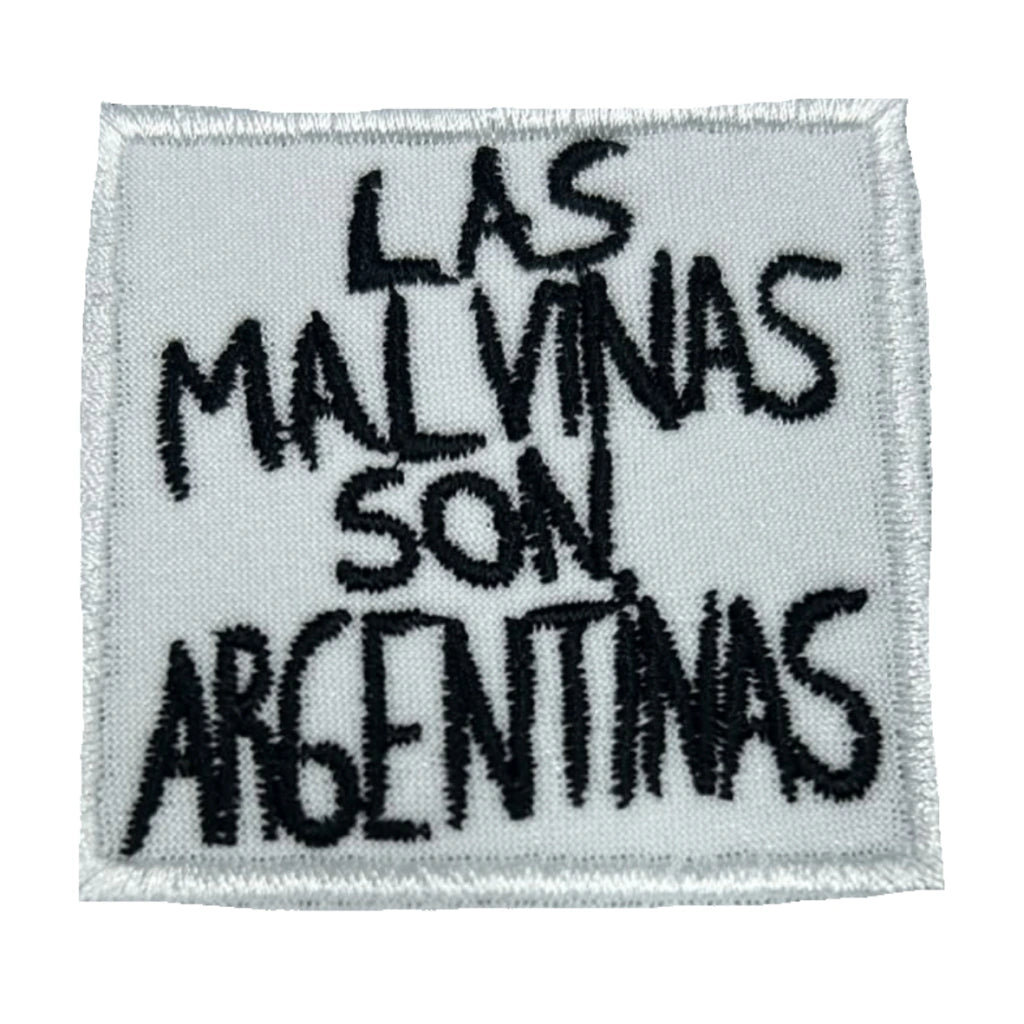 Sticker Bordado LAS MALVINAS SON ARGENTINAS
