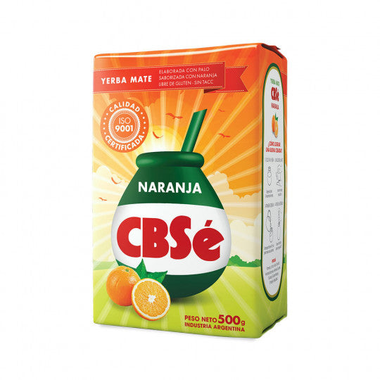 Yerba Mate CBSÉ Naranja (SIN T.A.C.C)