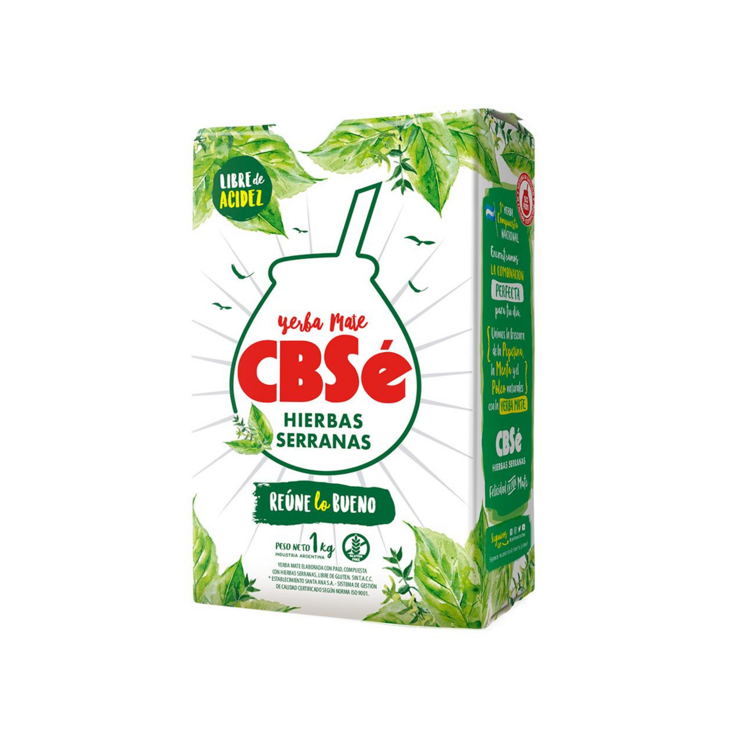 Yerba Mate CBsé hierbas serranas (SIN T.A.C.C)