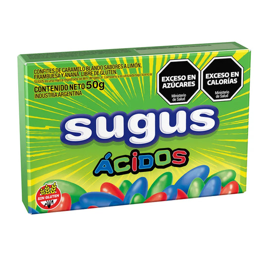 SUGUS Confitados ACIDOS (SIN T.A.C.C)