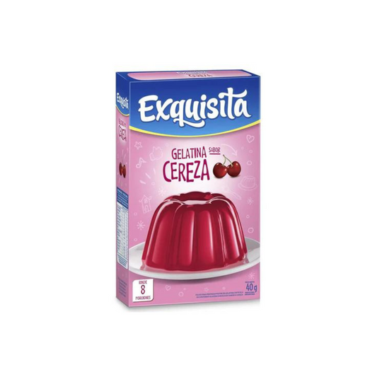 Gelatina EXQUISITA Cereza