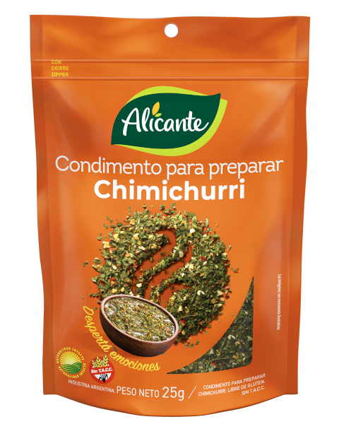 Condimento ALICANTE chimichurri  (SIN T.A.C.C.)