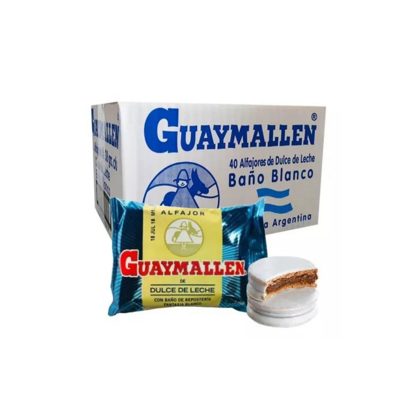 Alfajores GUAYMALLEN chocolate blanco