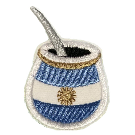 Sticker Bordado MATE BANDERA ARGENTINA
