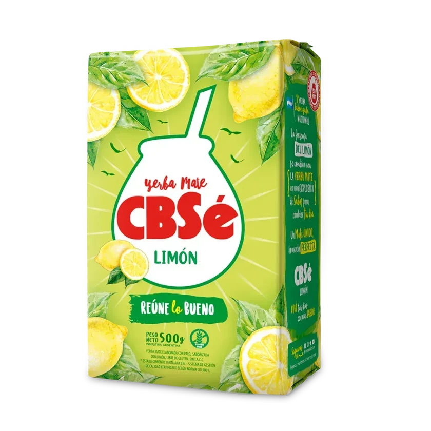 Yerba Mate CBSÉ Limon (SIN T.A.C.C)