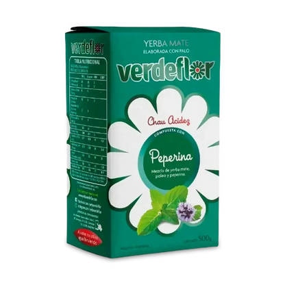 Yerba Mate VERDEFLOR Peperina (SIN T.A.C.C)