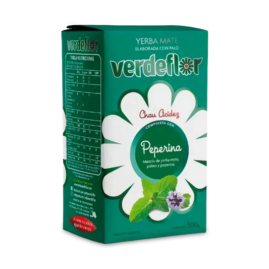 Yerba Mate VERDEFLOR Peperina (SIN T.A.C.C)