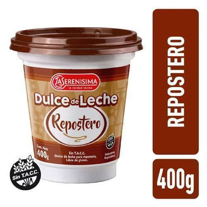 Dulce de leche LA SERENISIMA Repostero (SIN T.A.C.C)