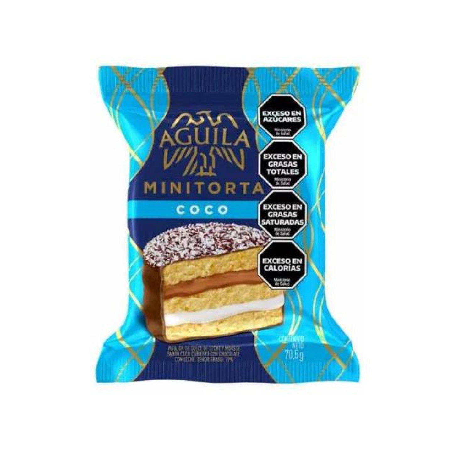 Alfajores AGUILA triple mini coconut cake