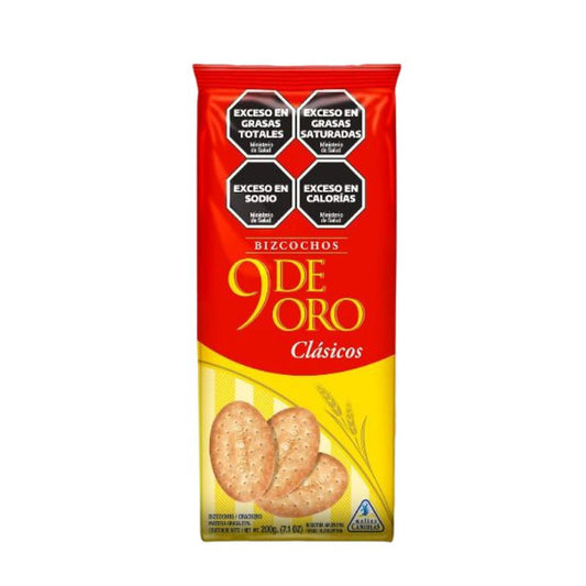 Bizcochos 9 de ORO clasicos