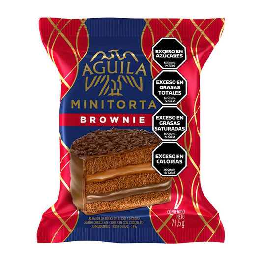 Alfajor minitorta AGUILA Brownie