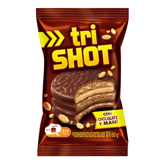 Alfajor triple SHOT Chocolate