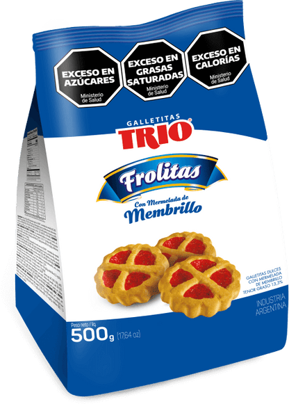 Frolitas TRIO Membrillo 500gr