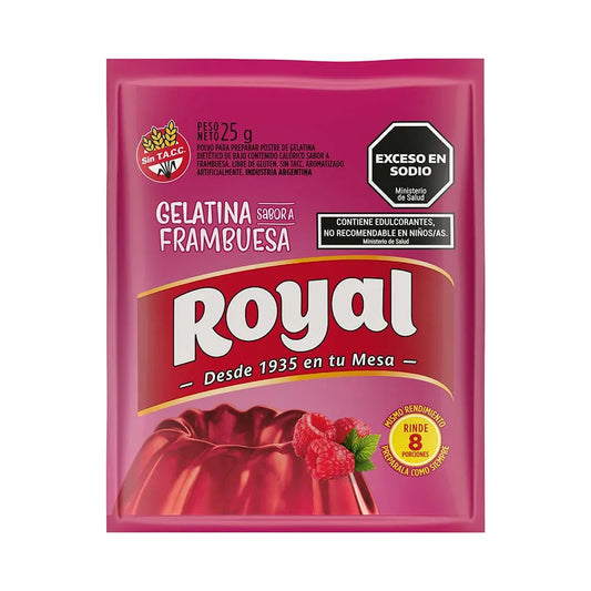 Gelatina ROYAL Frambuesa (SIN T.A.C.C)