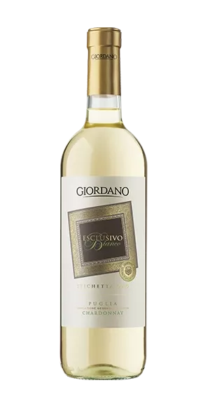 Vino GIORDANO Bianco secco  "Esclusivo Etichetta Oro" Chardonnay Puglia IGT (ITA) 2024