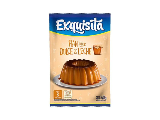 Flan EXQUISITA Dulce de leche