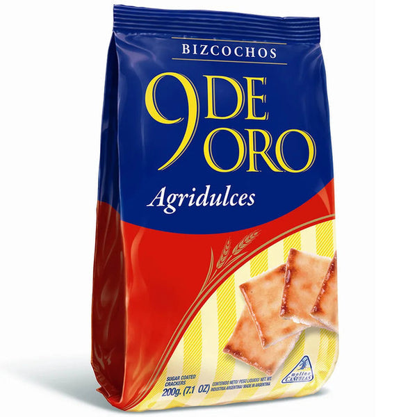 Bizcochos 9 de ORO agridulces