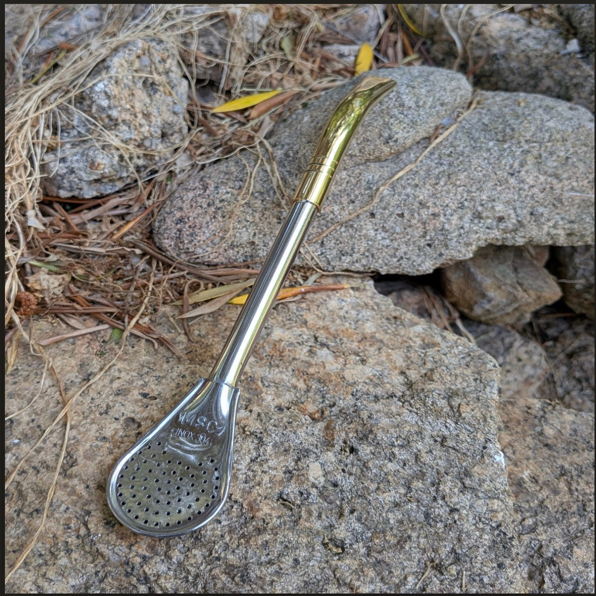 Bombilla Pico de Loro punta Bronce
