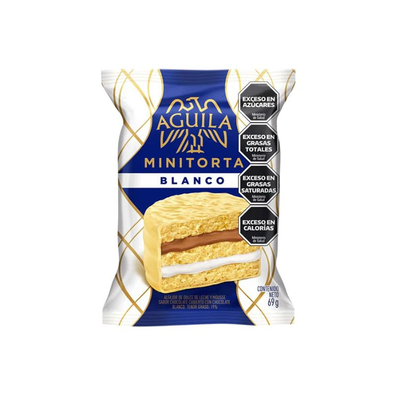 Alfajor minitorta AGUILA Blanco