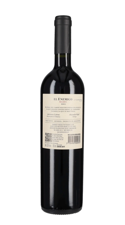 Vino  El Enemigo Malbec 2022 (ARG)